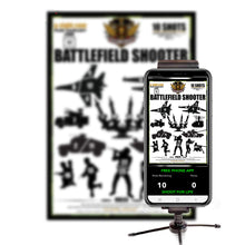 Load image into Gallery viewer, BATTLEFIELD SHOOTER - Shoot For Life Mobile App Target - 600C