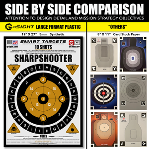 SHARPSHOOTER LARGE FORMAT PLASTIC TARGET