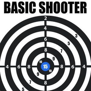 BASIC SHOOTER - Shoot For Life Mobile App Target - 100A