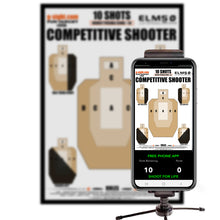 Load image into Gallery viewer, COMPETITIVE SHOOTER - Shoot For Life Mobile App Target - 555A